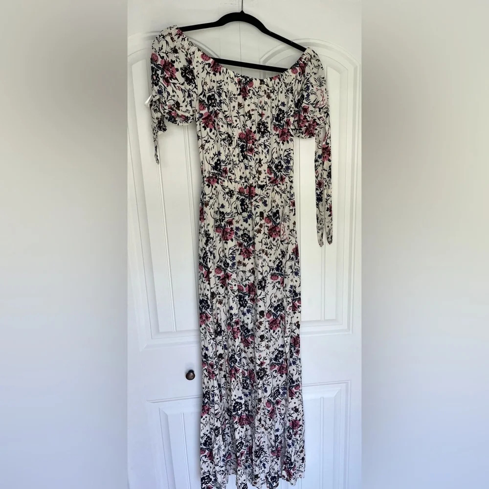 Band of Gypsies Off The Shoulder Maxi Dress